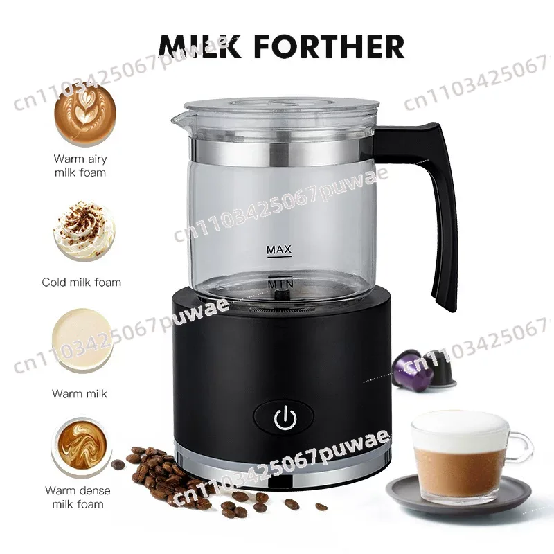 Electric Milk Frother Handheld - Milchaufschäumer für den Heimgebrauch, abnehmbarer elektrischer