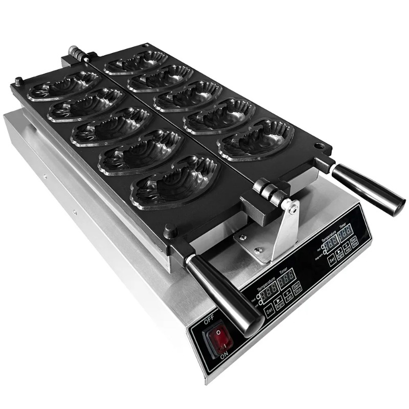 Mini Waffle Maker Machine - 【Heißer Verkauf】Mini-Krabbenwaffeleisen 110V/220V Elektrische Dorayaki-Pfannkuchenmaschine Antihaft-Takoyaki-Backgerät