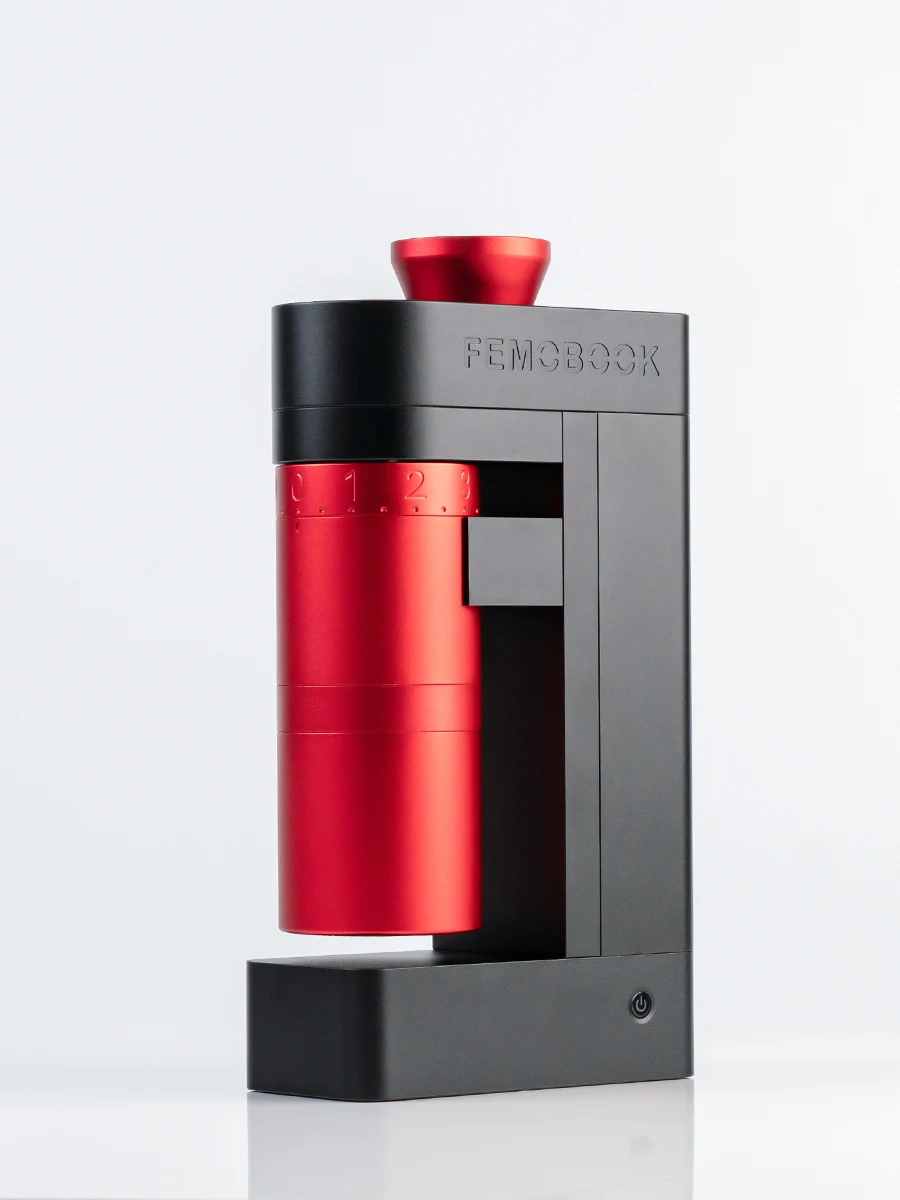 Coffee Bean Grinder Electric - FEMOOK A5 elektrische Kaffeemühle, italienische handgebrühte