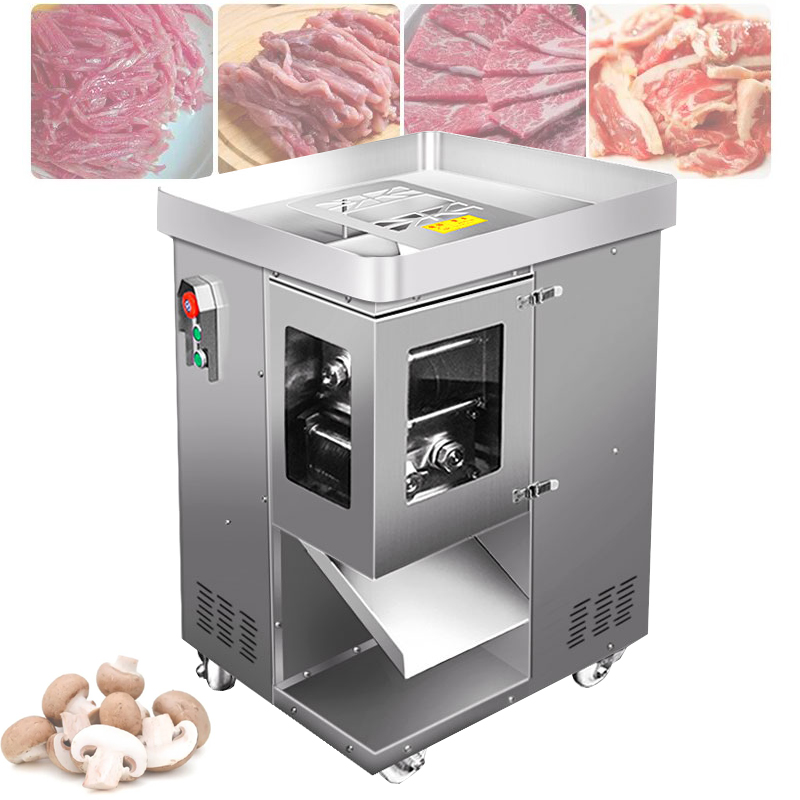 110V/220V Elektrischer Fleisch – Automatic Meat Slicer Home Bewertung und Preis