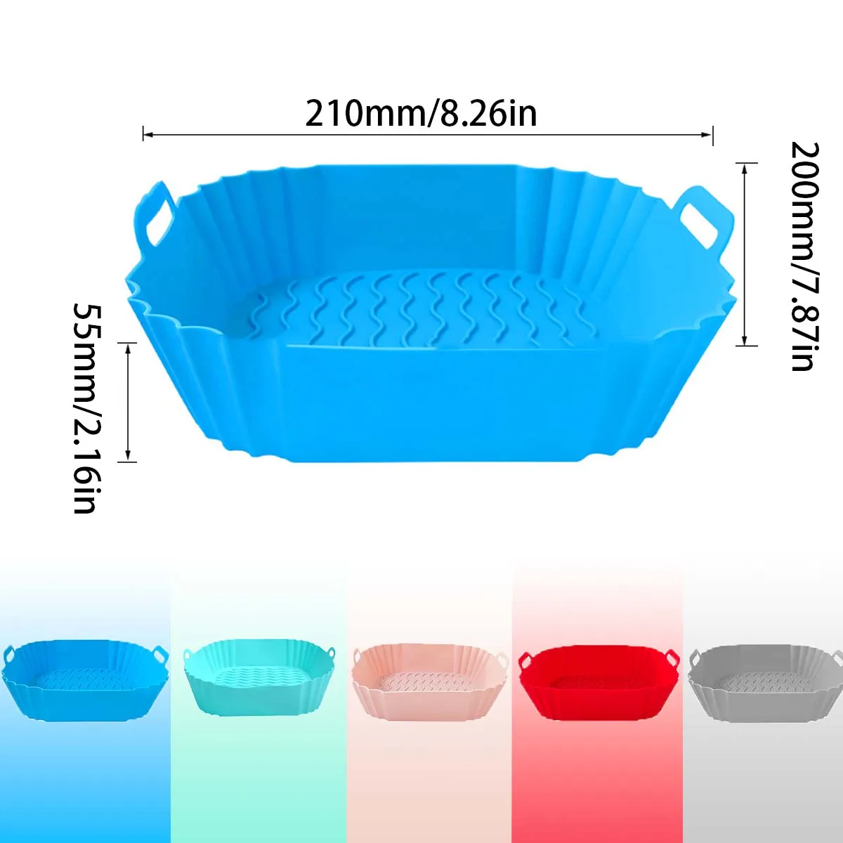 Silikon-Einlagen für Heißluftf – Air Fryer Silicone Pot Liner Bewertung und Preis