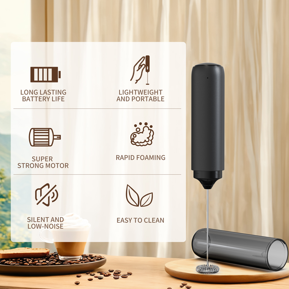 Leistungsstarker Küchenrührer, – Electric Milk Frother Handheld Bewertung und Preis